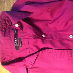 Women's button down Ralph Lauren shirt